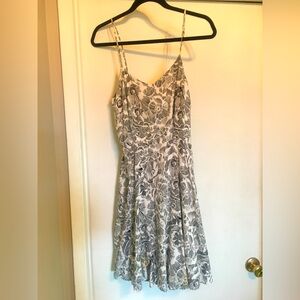 White Short Flowy Dress